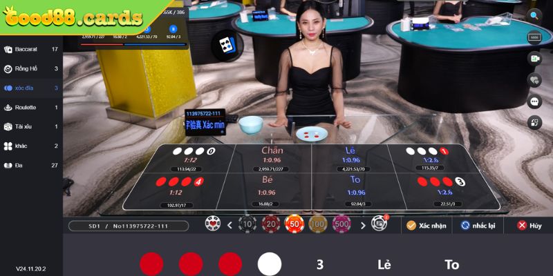 Các hình thức cược phổ biến và kết quả xóc đĩa