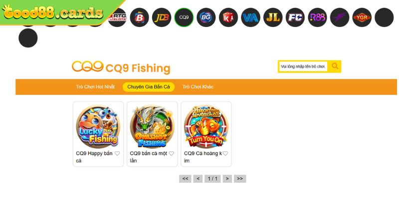 Bắn Cá CQ9 Good88 Sảnh Săn Cá Chất Lượng Hàng Đầu Hiện Nay 2 Tìm hiểu vài nét về sảnh bắn cá CQ9 Good88